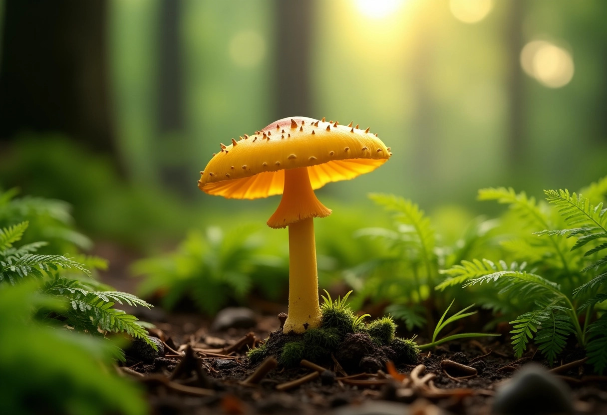 champignon jaune