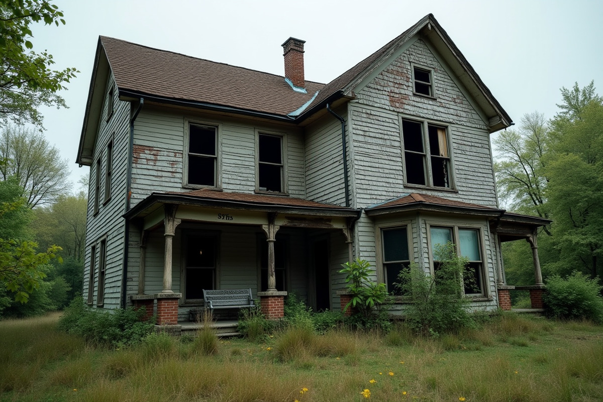 maison abandonnée